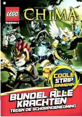 LEGENDS OF CHIMA Comic Book - Issue 2 - Bundel Alle Krachten Tegen De Schorpioenkoning (086444BE-NL)