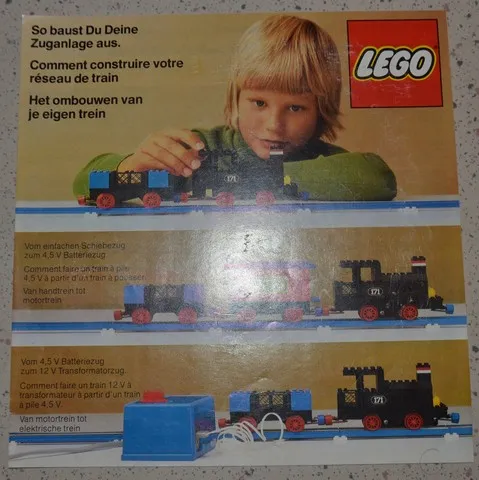 Information Leaflet: From Push Train to Battery Train 4.5V to Electric Train 12V (101581-D/F/NL)