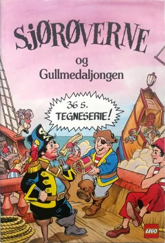 Pirate Comic - Sjørøverne og Gullmedaljongen (102709-N)