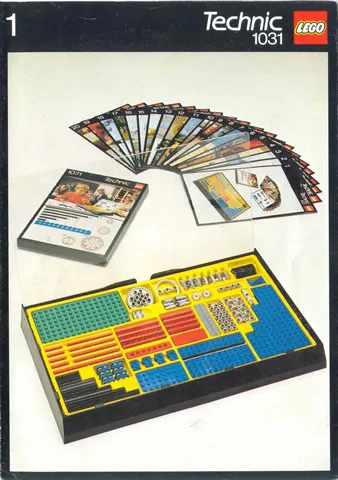 Set 1031 Activity Booklet 1 - Parts Tray Organizer Card