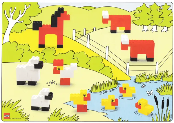 Set 1050 Activity Card 6 - Domestic animals/Wheels (120533)