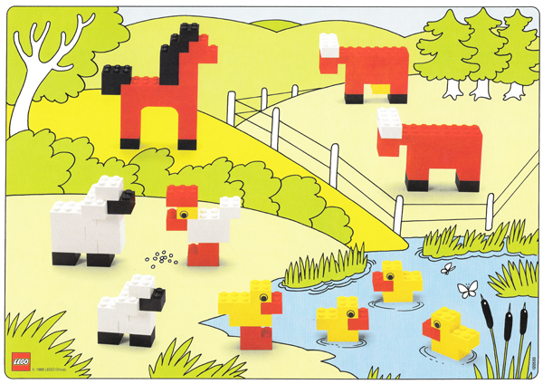 Set 1050 Activity Card 6 - Domestic animals/Wheels (120533)