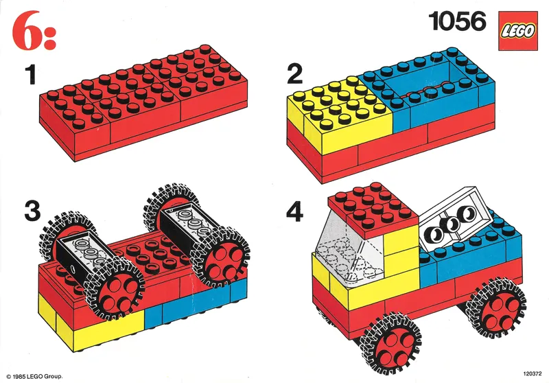 Set 1056 Activity Card 6 (120372)