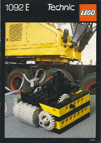 Set 1092 Activity Booklet E - Crane