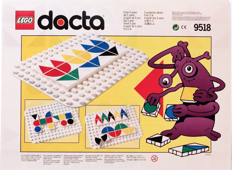 Set 9518 Cover and Inventory Card