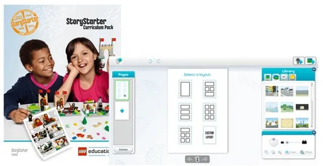 StoryStarter Curriculum Pack and StoryVisualizer Software