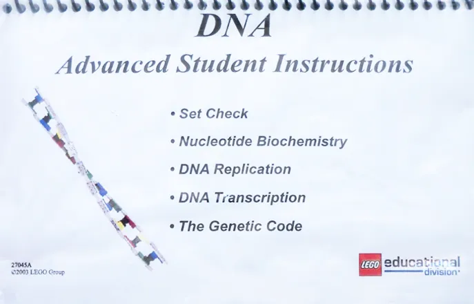 DNA Advanced Student Instructions - (Set 1103-2)
