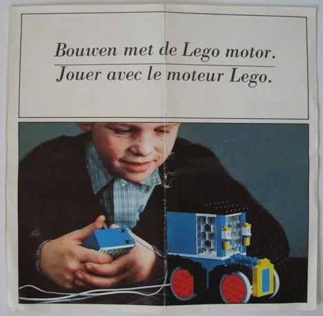 Bouwen met de Lego Motor / Jouer avec le moteur Lego (3144-Be)
