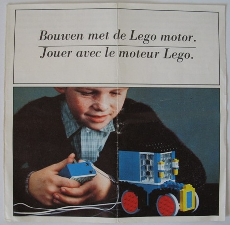 Bouwen met de Lego Motor / Jouer avec le moteur Lego (3144-Be)
