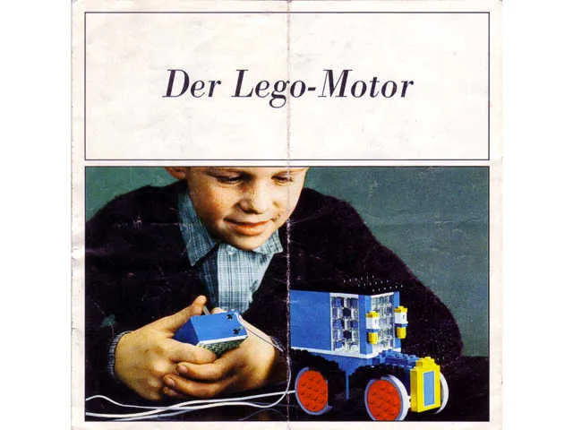 Der Lego-Motor, German Foldout (3144-ty)