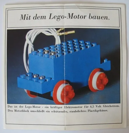 Mit dem Lego-Motor bauen (3166-Ty)