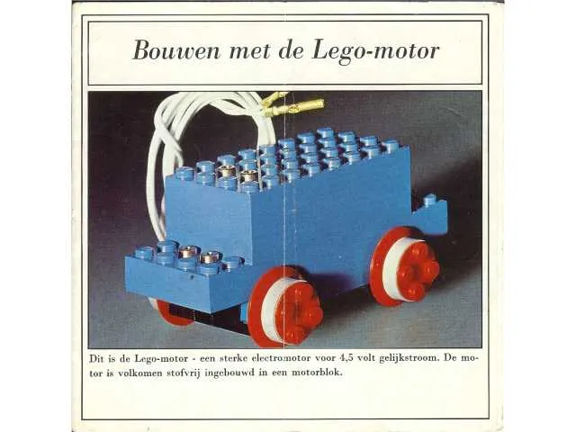 Bouwen met de Lego-motor 4.5V (3166-Ho)