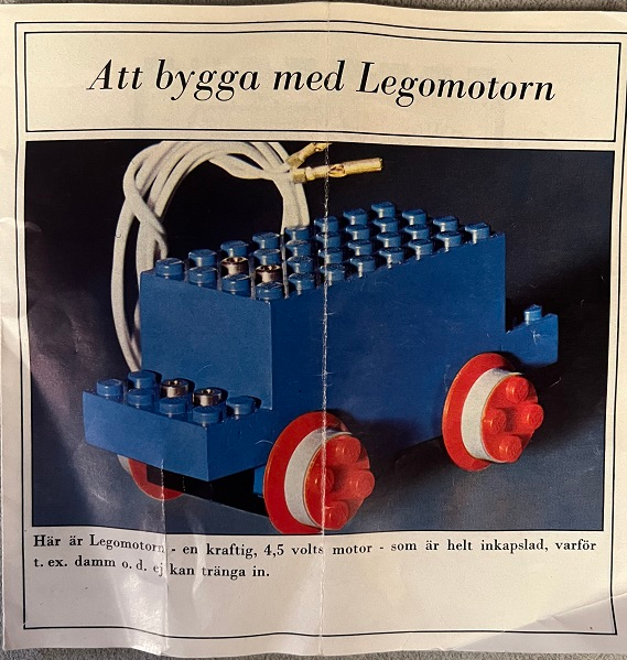 Att bygga med Legomotorn (3166-Sv)