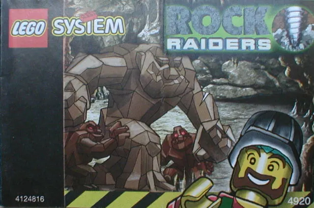 Rock Raiders Mini Comic Book from Set 4920