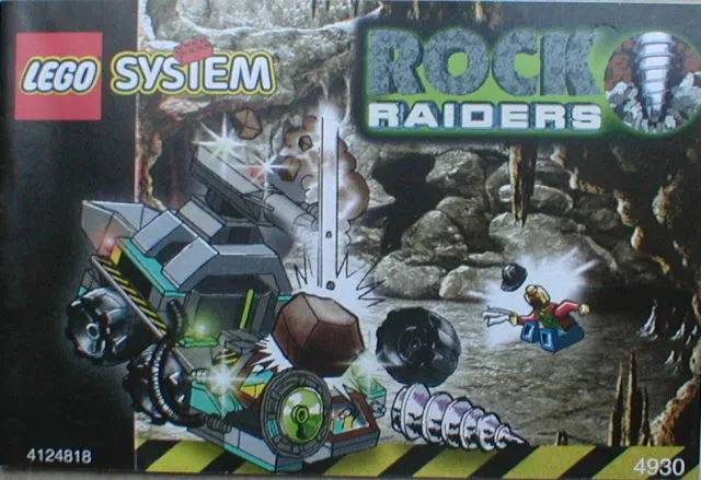 Rock Raiders Mini Comic Book from Set 4930