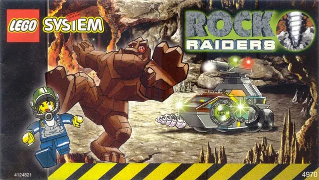 Rock Raiders Mini Comic Book from Set 4970