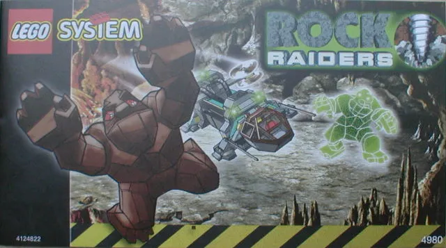 Rock Raiders Mini Comic Book from Set 4980