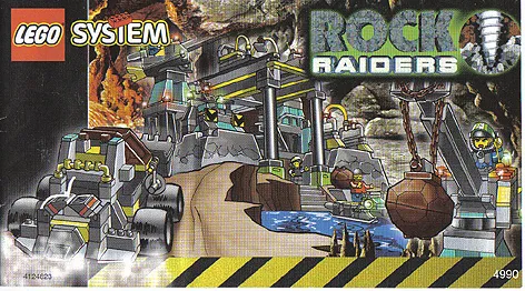 Rock Raiders Mini Comic Book from Set 4990