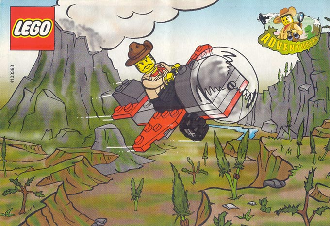 Adventurers Mini Comic Book from Set 5911