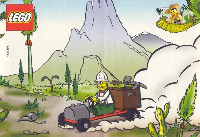 Adventurers Mini Comic Book from Set 5913