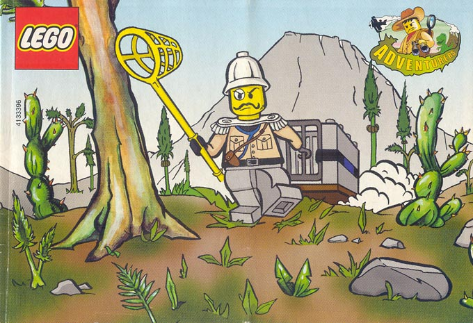 Adventurers Mini Comic Book from Set 5914