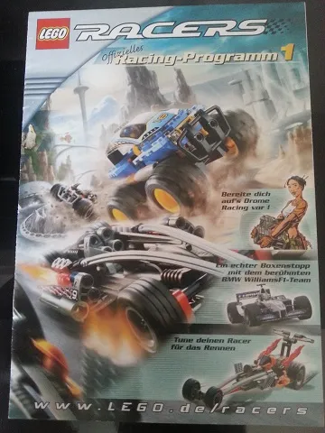 Racers Official Guide and Comic Book - Offizielles Racing-Programm 1 (417.9431-DE)