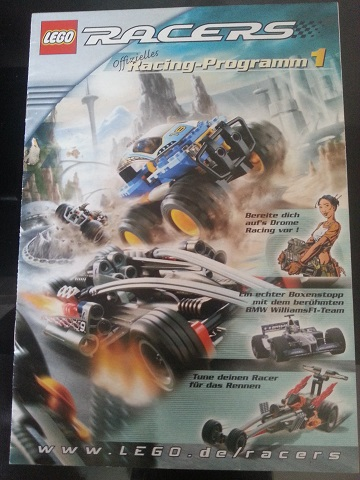 Racers Official Guide and Comic Book - Offizielles Racing-Programm 1 (417.9431-DE)