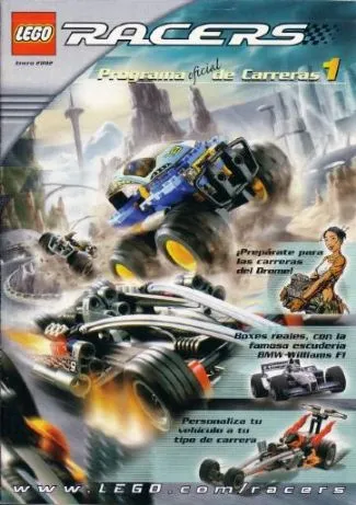 Racers Official Guide and Comic Book - Programa Oficial de Carreras 1 (417.9434-ES)