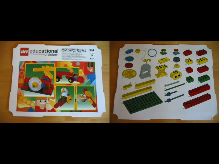 Set 9654 Cover & Inventory Card