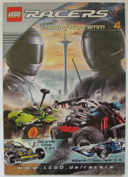 Racers Official Guide and Comic Book - Offizielles Racing-Programm 4 (419.3889-DE)