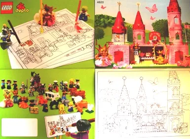 Coloring Book, DUPLO (18 pages - 9 various themes)