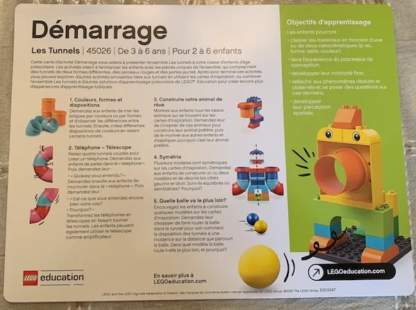 Set 45026 Activity Card 10 (French/German)