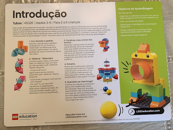 Set 45026 Activity Card 11 (Portuguese/Italian)