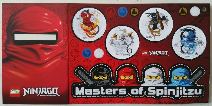 NINJAGO - Masters of Spinjitzu Mini Comic Book with Mask