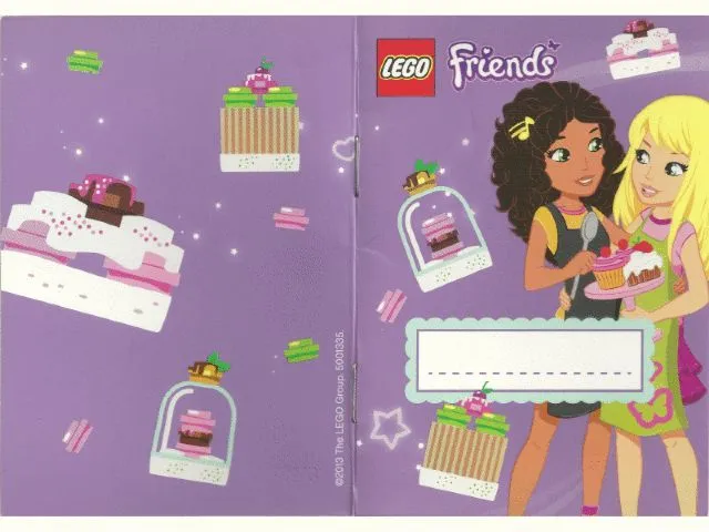 Friends Promotional Cake Sticker Book