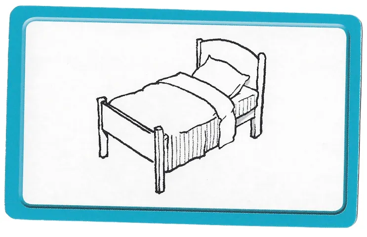 Set 5004933 Activity Card 1 - Bed and Cargo Ship