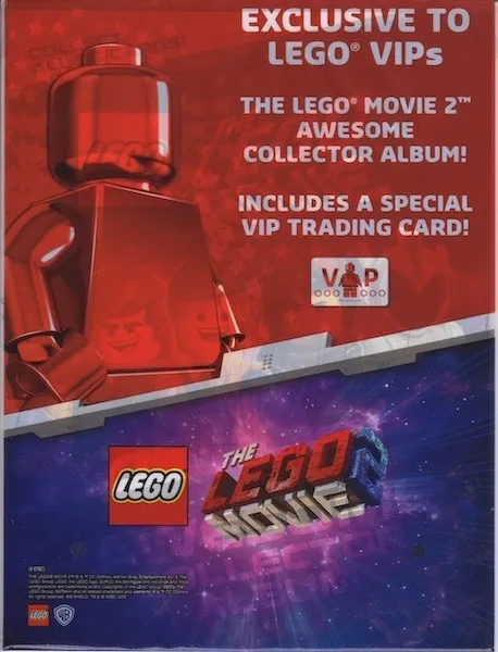 Trading Card Album, The LEGO Movie 2 (English - UK Edition)