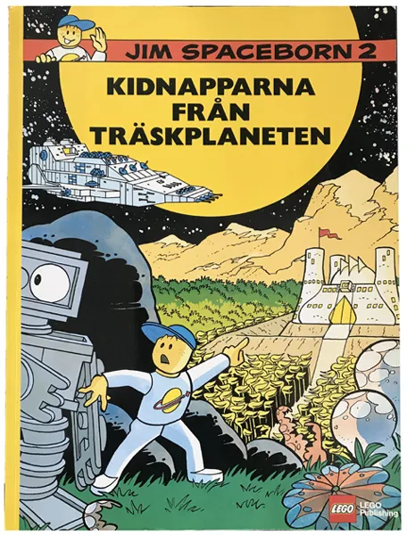 Space Comic - Kidnapparna från träskplaneten (Jim Spaceborn 2)