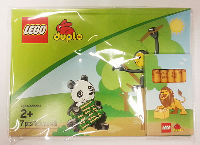 Coloring Book, DUPLO Animals, with Crayons