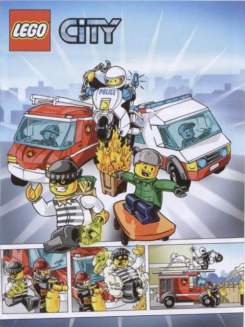 City Mini Comic Book from Set 60023