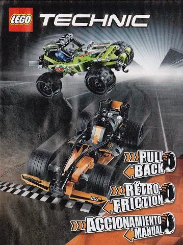 Technic Pull Back Leaflet (6075276 / 6075279)