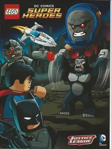 Super Heroes Comic Book, DC Comics, Gorilla Grodd & Darkseid (Justice League Logo)