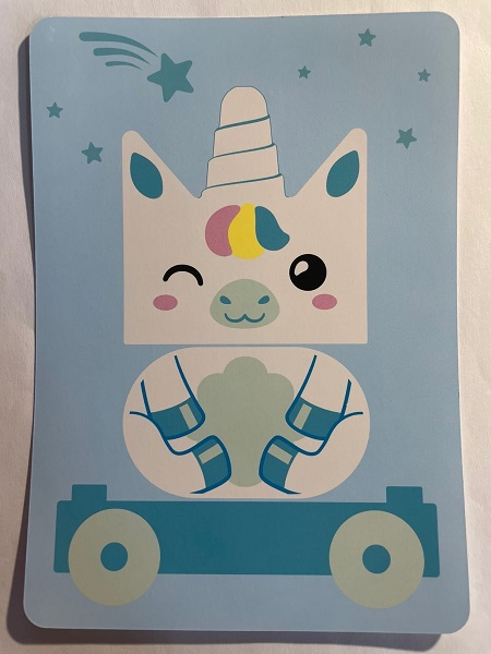 Set 10953 - Activity Card 1 - Unicorn (6344090)