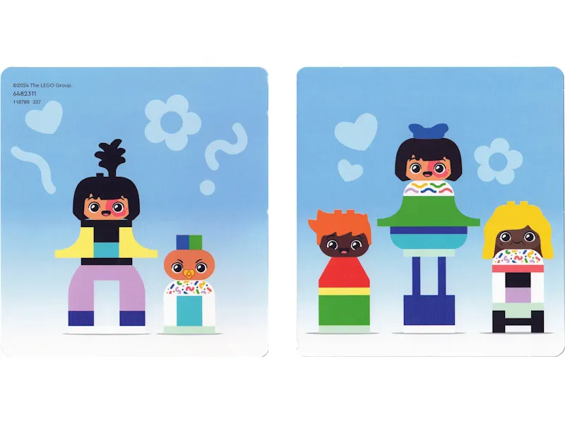 Set 10423 - Activity Card 1 - Mother and Baby