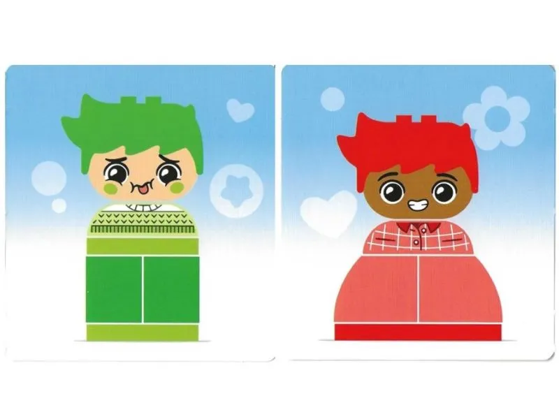 Set 10415 - Activity Card 4 - Boy Rebellious / Happy