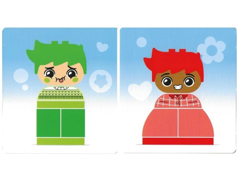 Set 10415 - Activity Card 4 - Boy Rebellious / Happy