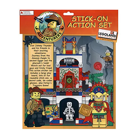 Adventurers Stick-on Action Set