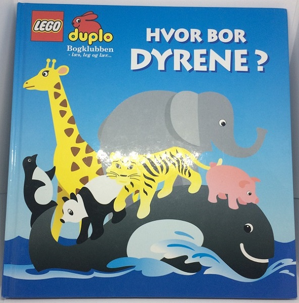 Hvor Bor Dyrene? (Where do the animals live?) by Michael Smollin