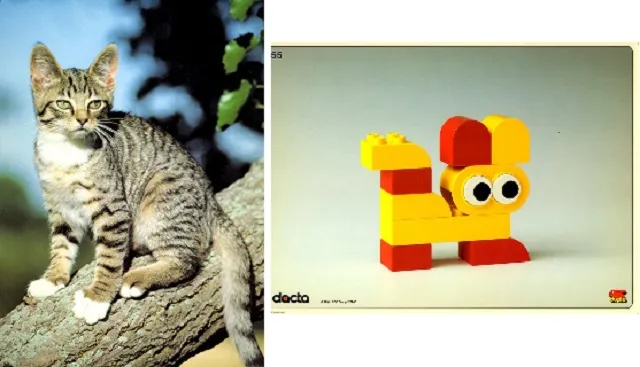 Set 9055 Activity Card 4 - Cat (120246)