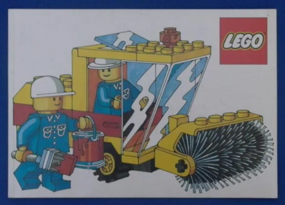 Coloring Fun Book with Street Sweeper on Cover (8 pages)